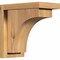 Ekena Millwork Huntington Smooth Corbel w/Backplate, Western Red Cedar, 5 1/2"W x 10"D x 10"H COR06X10X10HUN01SWR - alternate 1